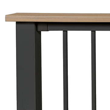 TimberTech Impression Rail Express Drink Rail Cover-Black-8'