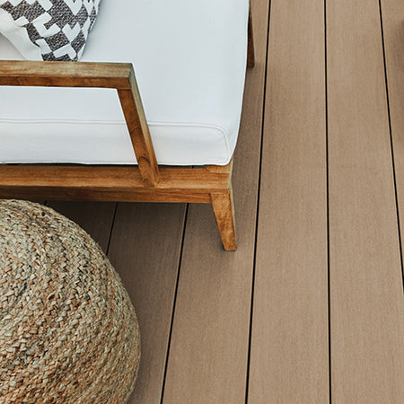 TimberTech Weathered Teak-Grooved-12'