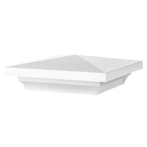 TimberTech Classic Series 5.5in Post Cap-Black-Matte-5.5inx5.5in