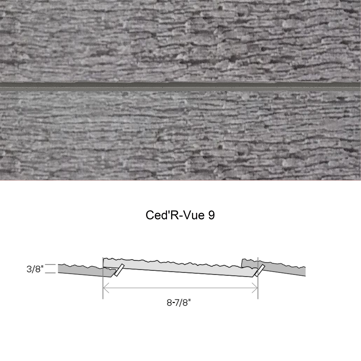 Maibec CanExel Engineered Siding in Timberwolf