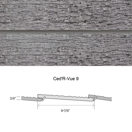 Maibec CanExel Engineered Siding in Timberwolf