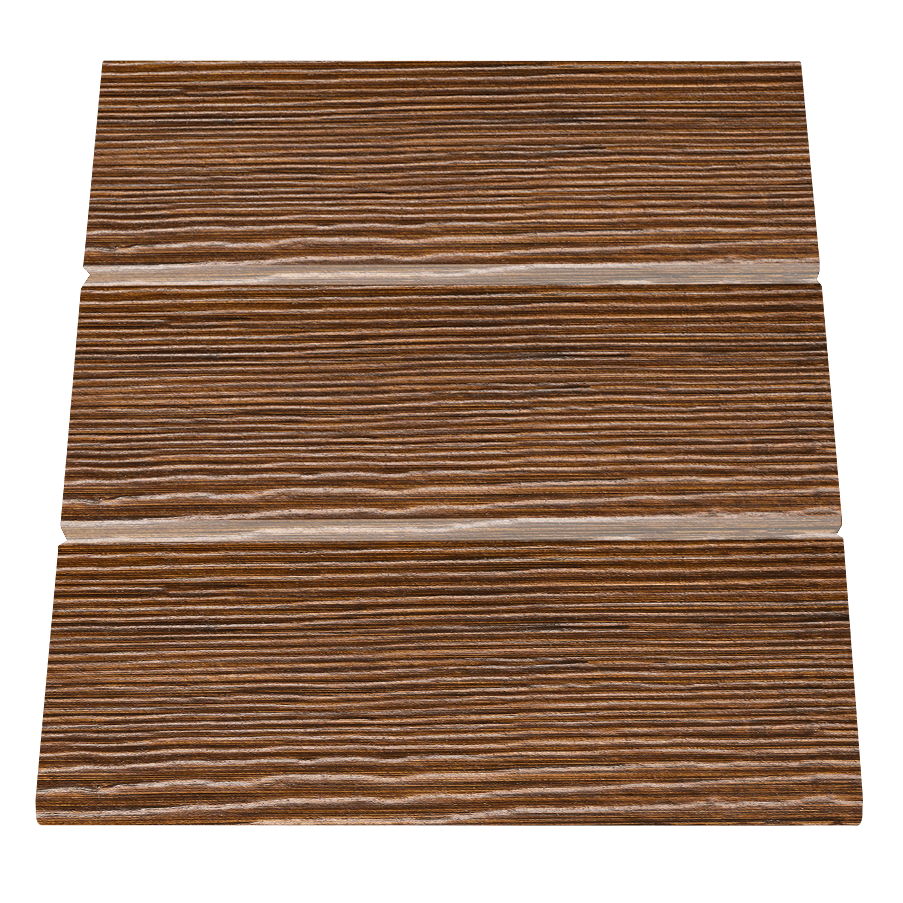 St-Laurent Artisan Siding in Torrefied-8-1/4-V-groove