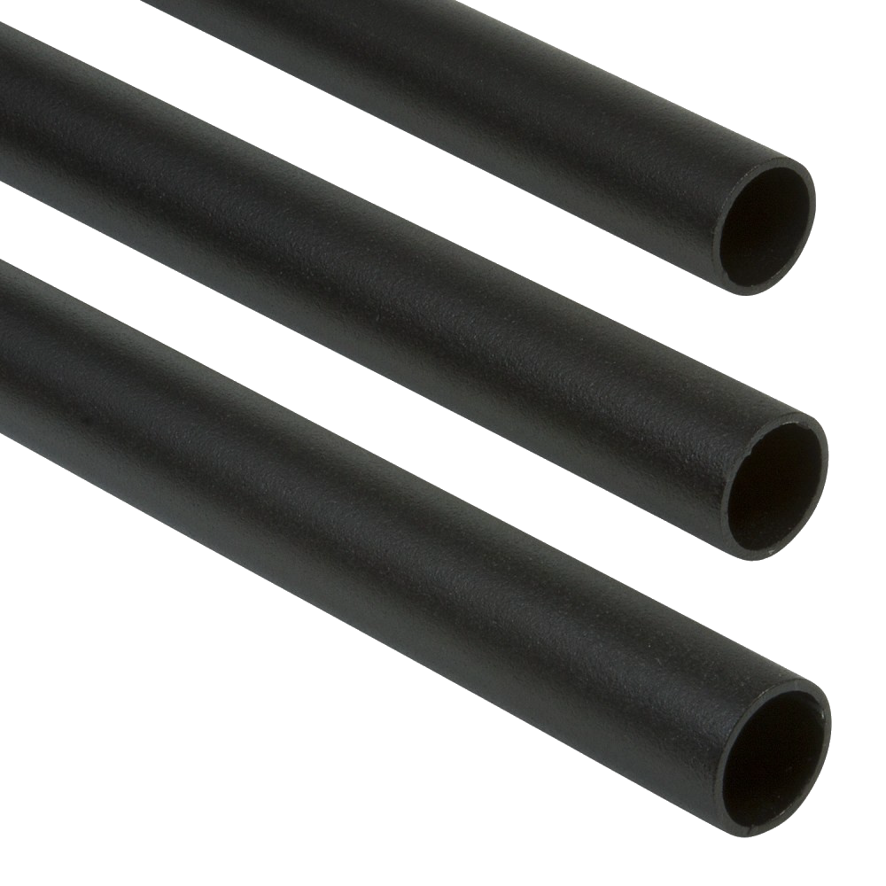 TREX Transcend Railing Round Aluminum Balusters (20 pack)-Charcoal Black-36