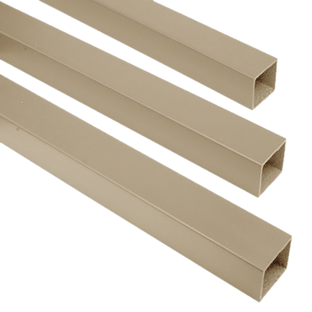 TREX Transcend Railing Composite Square Baluster (16 pack)-Charcoal Black-42