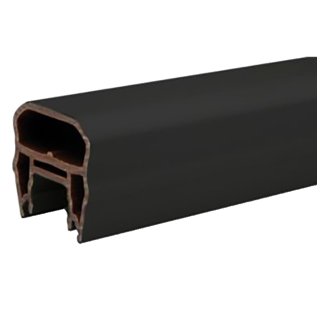 TREX Transcend Railing Crown Top Rail-Charcoal Black-96