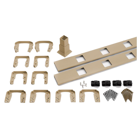 TREX Transcend Railing Infill Kit for Composite Balusters-Charcoal Black-Stair-72in