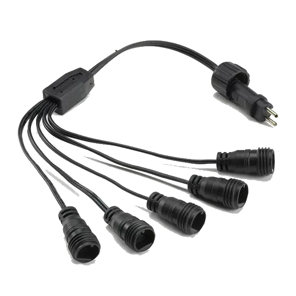 Trex Multi-zone Transformer Adapter in 5 Way Splitter Cable-Default Title