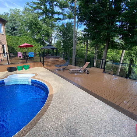 TruNorth Brulee-Grooved-16ft-Hollow Core