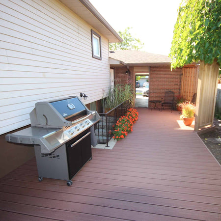 TruNorth Bordeaux-Grooved-20ft-Hollow Core