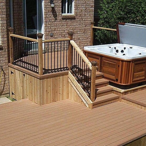 TruNorth Caramel-Grooved-12ft-Hollow Core