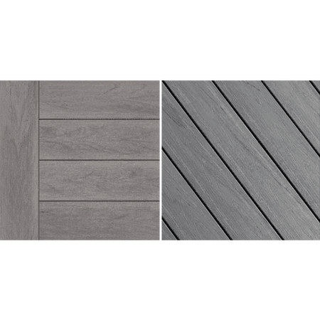 TruNorth Amazon Grey-Grooved-8ft-Hollow Core