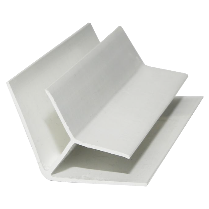 Trusscore 45° H Channel-White-10'