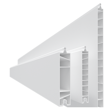 Trusscore NorLock Interlocking Panel-1-3/8in-20in-20ft