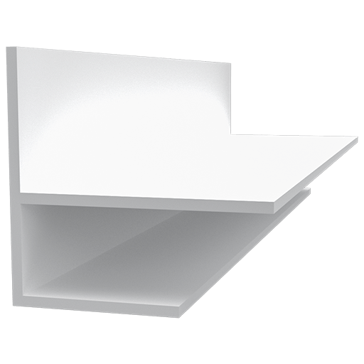 Trusscore F Trim-White-10'