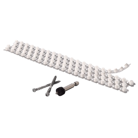 Versatex Cortex Screw & Plugs (Collated)-Smooth-250 lf.-2in