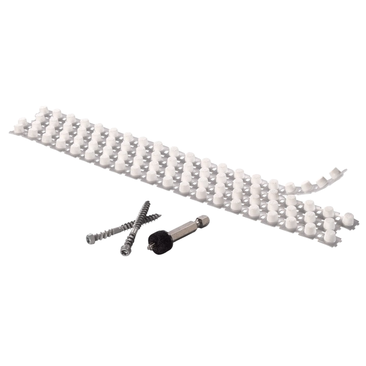 Versatex Cortex Screw & Plugs (Collated)-Smooth-250 lf.-2in