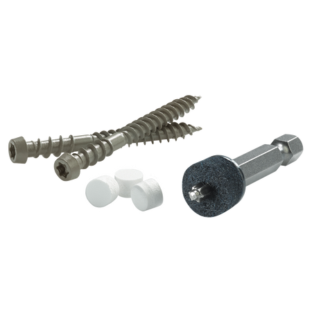 Versatex Cortex Screw & Plugs-Smooth-50 lf.-2in