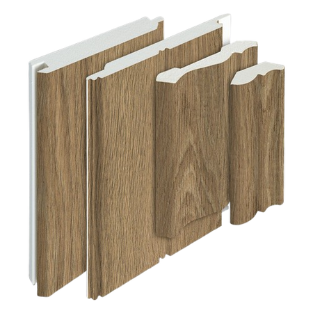 Versatex Canvas Series Driftwood-WP-4 ''V'' T&G Board