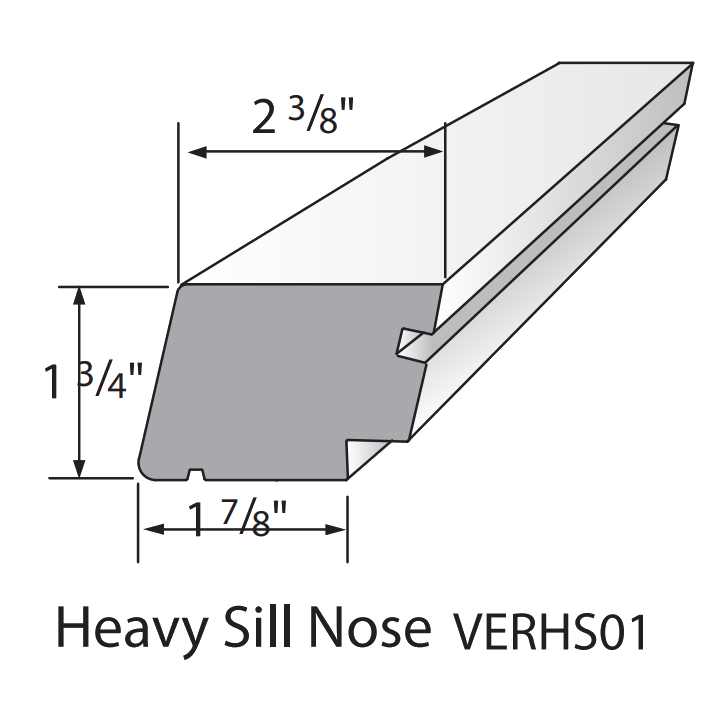 Versatex Heavy Sill Nose