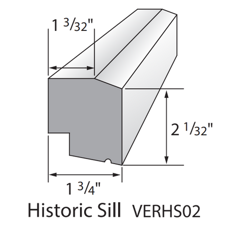 Versatex Historic Sill