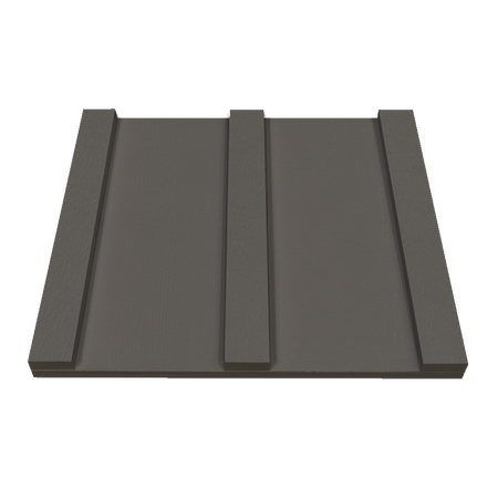 St-Laurent Board & Batten Siding in Ash-12 Plank-Smooth