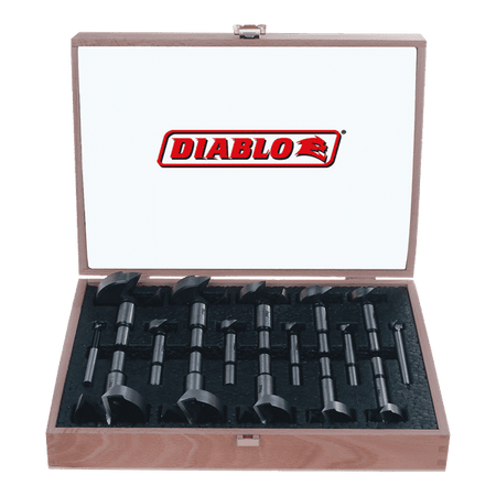 Diablo Forstner Bit Set for Wood-7 pc Forstner Bit Set For Wood