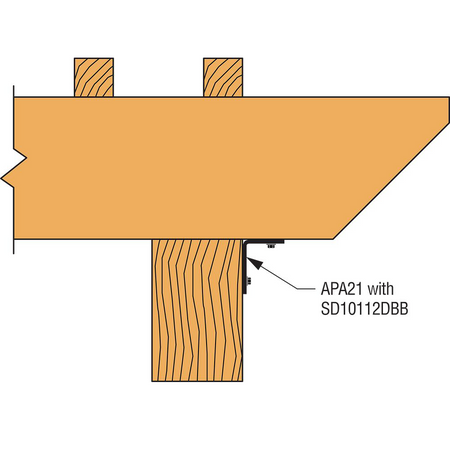 Simpson Strong-Tie Outdoor Accents® Connector Screw-50-0.370in-1-1/2in