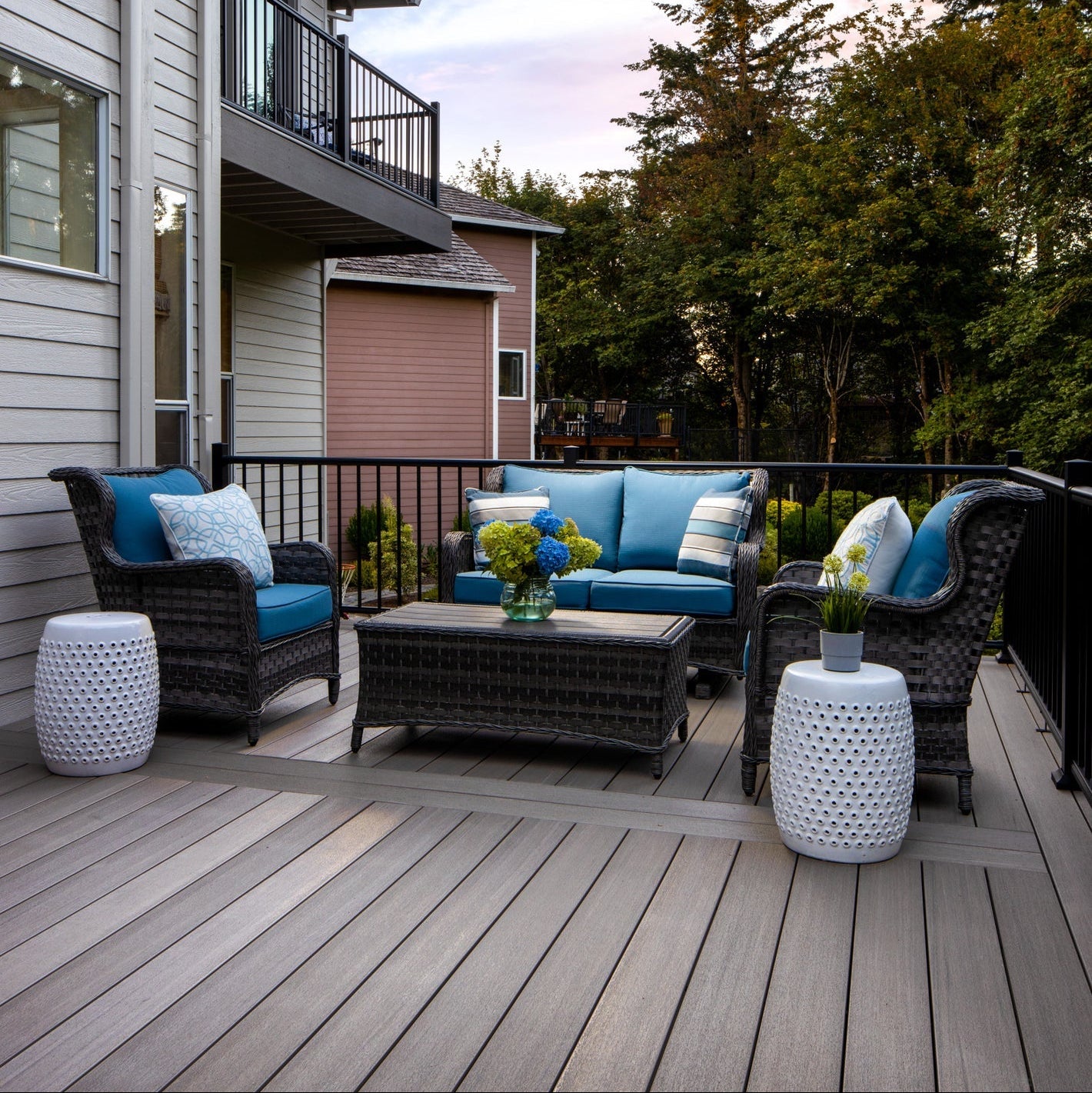 Fiberon Decking 1 foot Shaded Cay Sample