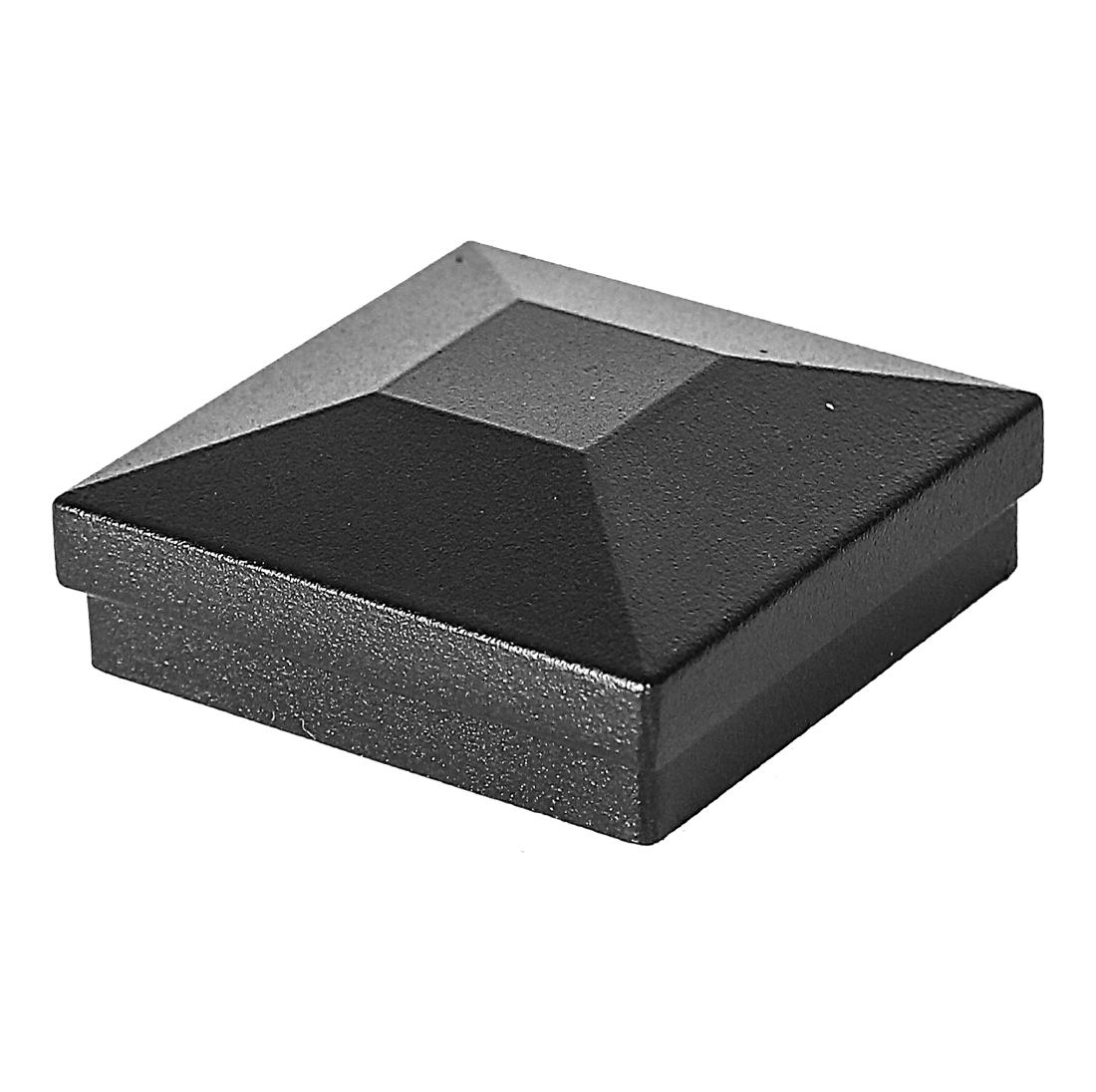Fortress AL13 Post Cap-Black Sand-2x2