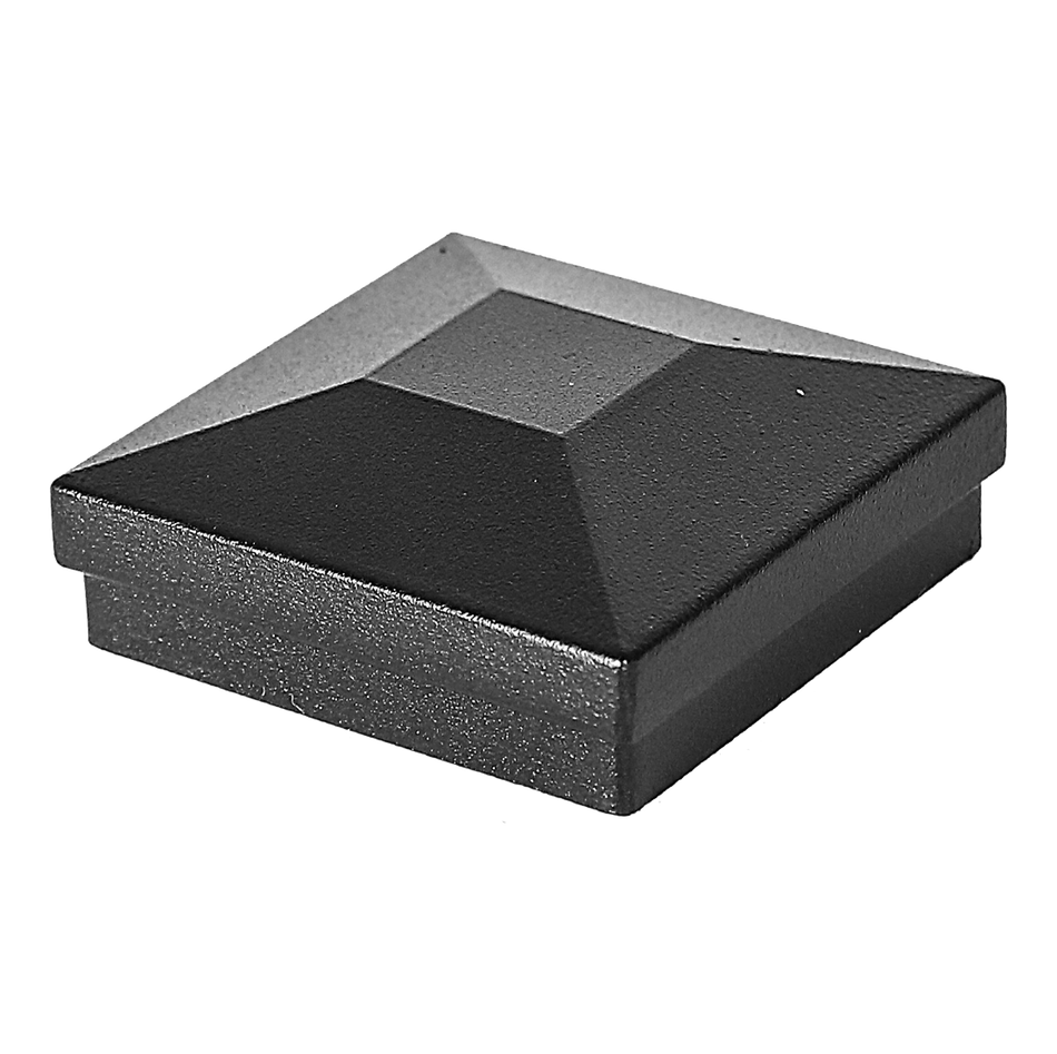 Fortress AL13 Post Cap-Black Sand-2x2