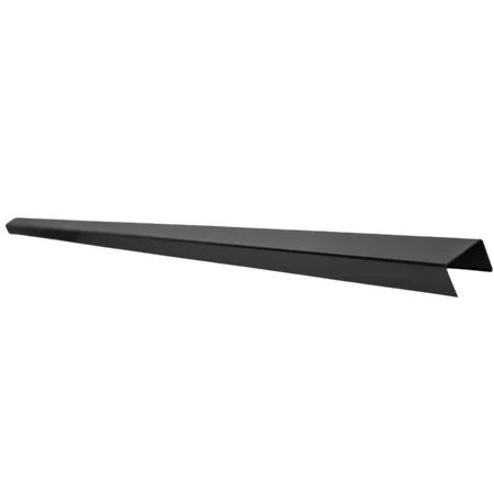 Fortress AL13 Home Flat Accent Top Rail-Black Sand-6ft-Horizontal Rail