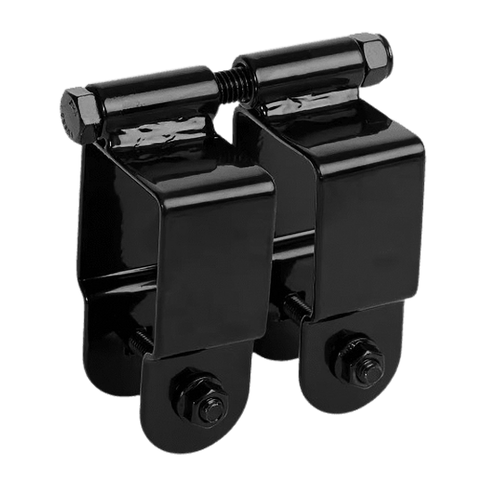 Fortress Fence Gate Part C (male hinge) 2-Gloss Black-Male Hinge