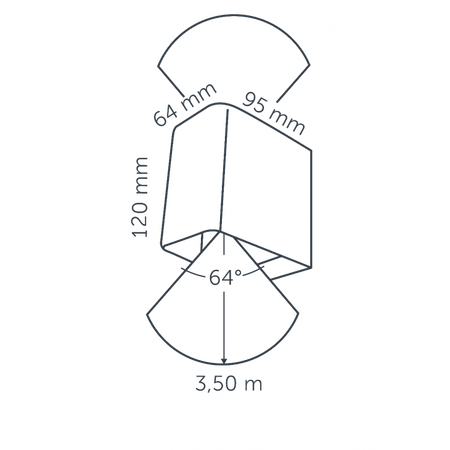 in-lite Ace up-down-Corten (in-lite)