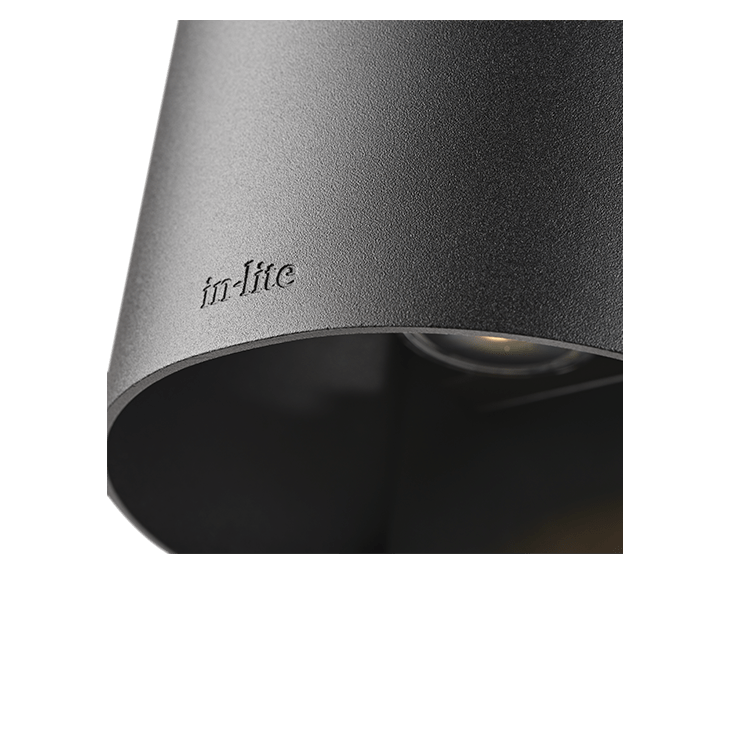 in-lite Halo up-down dark 100-230V