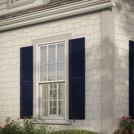 JamesHardie Statement Collection 4/4in HardieTrim-12ft-4/4in x 4in-Cobble Stone 75 (JH)