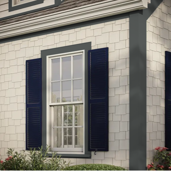 JamesHardie Statement Collection 4/4in HardieTrim-12ft-4/4in x 4in-Iron Gray 92 (JH)