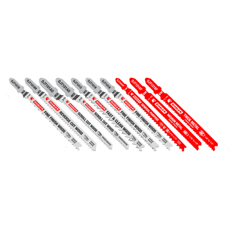Diablo Jig Saw Blade Set for Wood, Metal and Plastics