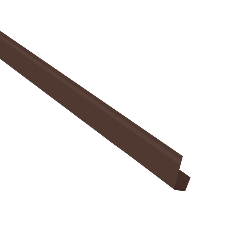Maibec CanExel Aluminum J-Trim-Sand (CanExel)-1/2