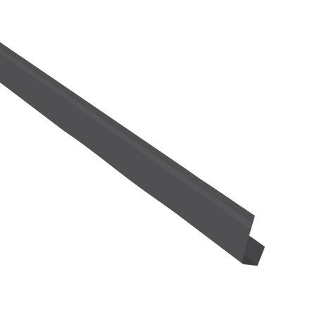 Maibec CanExel Aluminum J-Trim-White (CanExel)-1/2