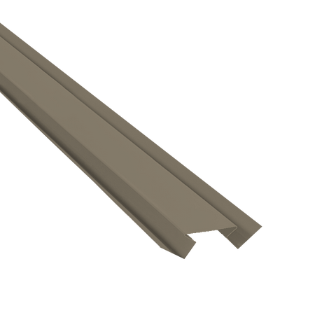 Maibec CanExel Aluminum Trim - Inside Corner-Cliffside (CanExel)