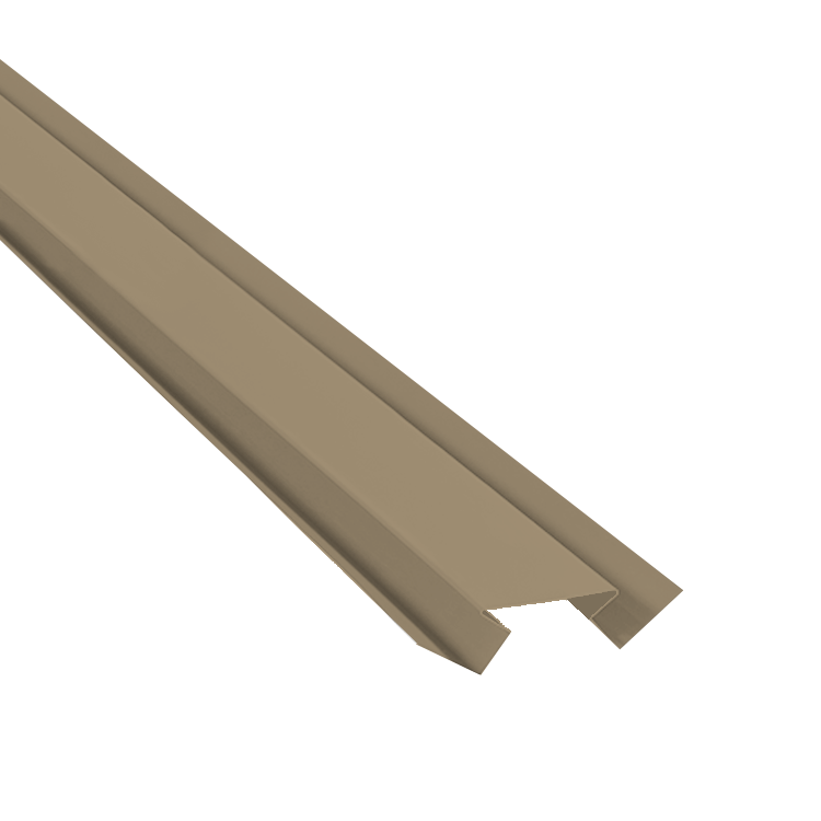 Maibec CanExel Aluminum Trim - Inside Corner-Sandalwood (CanExel)