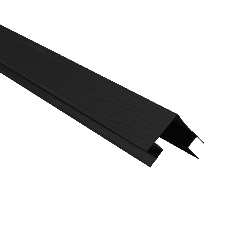 Maibec CanExel Aluminum Trim - Outside Corner-Black (CanExel)-1/2