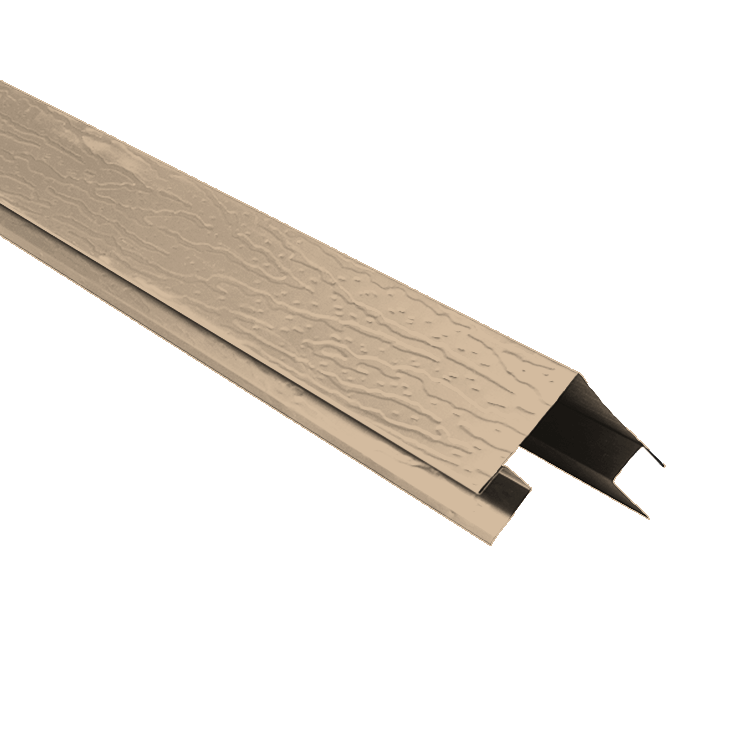 Maibec CanExel Aluminum Trim - Outside Corner-Mist Grey (CanExel)-1/2