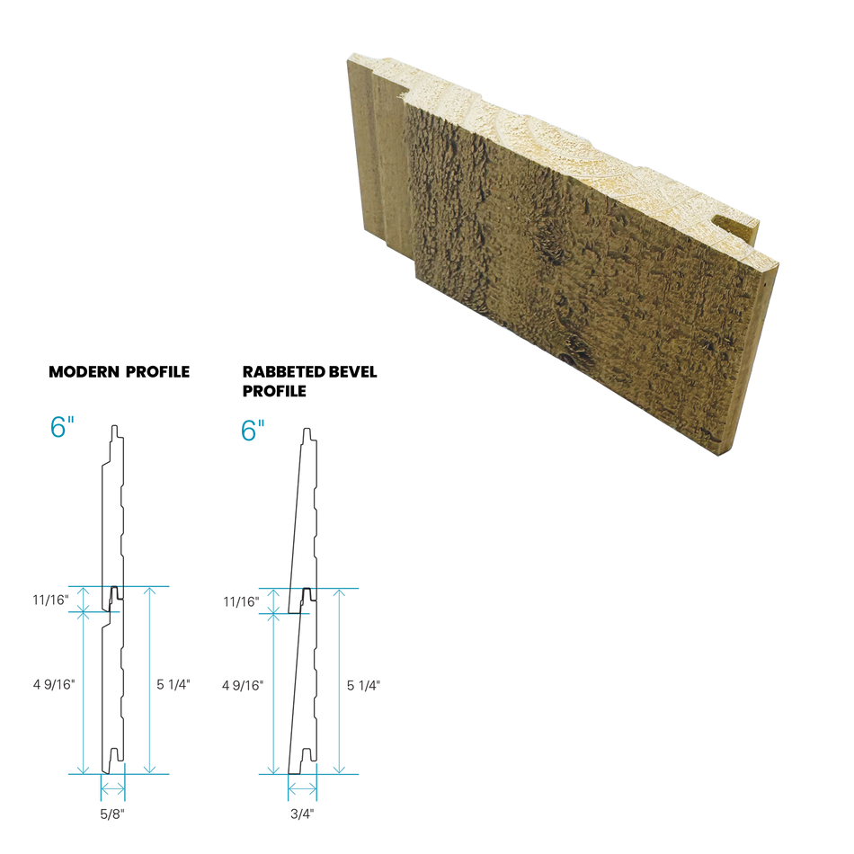 Maibec Siding EM+ Modern/Textured 063 - Sunkissed Beige 1 foot Sample