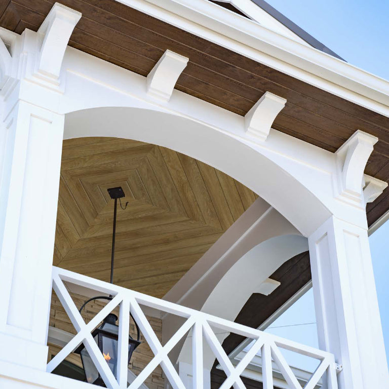 Versatex Canvas Series Natural Amber-4'' Crown Moulding