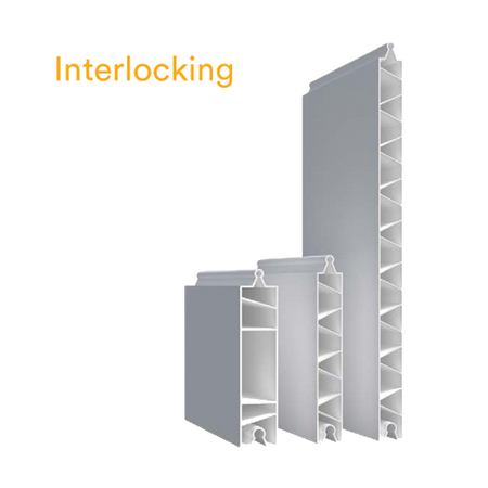 Trusscore NorLock Interlocking Panel-1-3/8in-8-1/2in-20ft