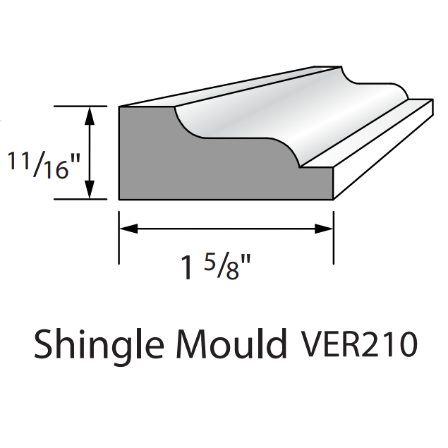 Versatex Shingle Mould
