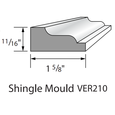 Versatex Shingle Mould