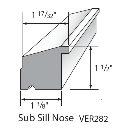 Versatex Sub Sill Nose