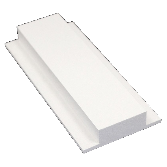 Versatex T-mould-5/8in-3in-12ft